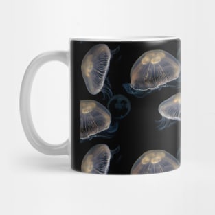 Jellyfish Swimming in the Open Sea Mug